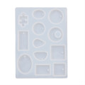 Resin Casting Molds Kit Silicone Mold Jewelry Pendant Mould Craft