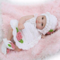 11 Lifelike Newborn Reborn Silicone Vinyl Baby Girls Doll + Clothes Gift"