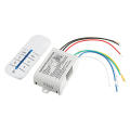 4 Way On Off Wireless Remote Control Switch Receiver Transmitter For Led Lamp
