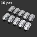 10pcs Spring Draw Toggle Latch Chest Box Suitcase wooden Box Buckle Aluminum Box Accessories