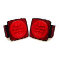 Tail Lights Kit Stop Turn Tail Marker Side Lamps With Bracket Harness For Truck Trailer