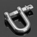 10Pcs Stainless Steel 316 D Ring Anchor Shackle Screw Pin for Paracord Bracelets