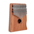 Muspor 17 Key Kalimba Mahogany Thumb Piano Africa Mbira Calimba Finger Keyboard Instrument With Tune