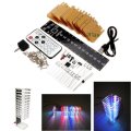 13 Segments Audio Light Column  Light Cube Set Remote Control DIY Electronic Music Spectrum Kit Supp