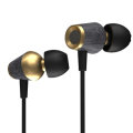 CCA CST Wired Earbuds In-Ear Metal Bass Earphones 3.5mm Jack Spo... (TYPE: WITHOUTMIC | COLOR: GOLD)