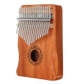 17 Key Kalimba Thum Finger Piano Beginner Practical Wood Muscial Instrument Set