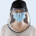ZANLURE Unisex Anti-fog Dust-proof Sunshade Splash-proof Protective Mask Removable Fisherman Hat