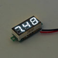 3Pcs Geekcreit White 0.28 Inch 3.0V-30V Mini Digital Volt Meter Voltage Tester Voltmeter