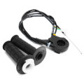 49cc 7/8inch Twist Throttle Hand Grip Cable Ignition Kill For Pocket Mini Bike