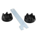 2pcs Blender Rubber Coupler Gear Clutch with Removal Tool for KitchenAid 9704230