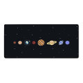 Planet Mouse Pad Large Size Anti-slip Stitched Edges Natural Rubber PC Gaming Keyboard Desk Mat for