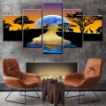 5Pcs Set Star Modern Canvas Print Paintings Unframed Wall Art Pictures Home Decor