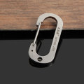 Sanrenmu SK010D Number Zero Stainless Steel Carabiner Tool Key Chain Lucky