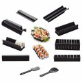 DIY 10 In 1 Sushi Maker 10pcs Rice Roll Mold Kitchen Chef Set Mould Roller Cutter Sushi Making Tools