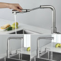 Kitchen Faucet Mixer Tap With Pull-out Shower Single Lever Mixer