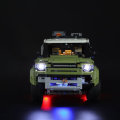DIY LED Light Kit ONLY For LEGO 42110 Technic Land Rover Defender Car Brick