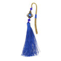 Tassel Metal Bookmark Drop/Butterfly Shape Vintage Chinese Cosplay Gif... (TYPE: DROP | COLOR: BLUE)