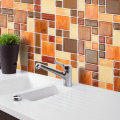 3D Wallpaper Sticker Tile Home Decor Brick Kitchen Bathroom Foil Beauty