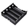 5pcs 4 Slots 18650 Battery Holder Plastic Case Storage Box for 4*3.7V 18650 Lithium Battery with 8Pi