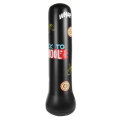 1.2/1.5/1.6m Folding Inflatable Boxing Training Standing Punching Bag... (SIZE: 1.2M | COLOR: BLACK)
