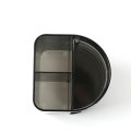 M&G Plastic Pen Holder Black Transparent Four Layers Multifuction Storage Box Stationery Home Office