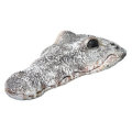 Floating Resin Crocodile Head Garden Pond Pool Realistic Water Features Decorations Pool Ornament