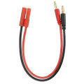 EUHOBBY 25cm 14AWG HXT4.0 Plug to 4.0mm Male Banana Plug Silicone Charging Cable for B6 Charger