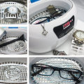 600ml Pro Ultrasonic Cleaner Ultra Sonic Bath Jewellery CD Cleaning Basket Timer