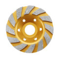 Drillpro 100x22.23mm Diamond Saw Blade Gold Grinding Wheel for Cutting Concrete Granite