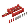 Drillpro Self Centering Dowelling Jig for Metric Dowels 6/8/10mm Precise Punch Locator Drilling Tool
