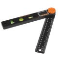4 In1 Digital Protractor Angle Ruler Spirit Level Universal Level Ruler Woodworking Electronic Angle