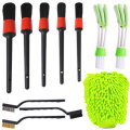 11pcs Car Wash Brush Set Wash Car Wheel Washing Cleaning Brush for Cleaning Tools Detail Cleaning Br