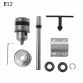 Machifit No Power Spindle Assembly B12 Drill Chuck Trimming Belt Small Lathe Accessories Set