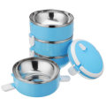 1-4 Layer Stainless Steel Lunch Box Bento Box Camping Picnic Food Storag... (SIZE: #1 | COLOR: BLUE)