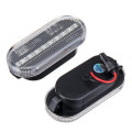 2PCS LED Side Marker Light Turn Indicators Clear Lens For VW Golf MK4 97-05 Bora