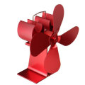 4 Blades Heat Powered Stove Fan Thermal Fireplace Fan For Wood Log Burner Ecofan