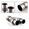 Universal Stainless Steel Exhaust Y-Pipe Piece Adapter 2.25" Single & 2.25" Dual