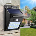 3pcs Solar Power 20 LED PIR Motion Sensor Wall Light Waterproof  Outdoor Path Yard Garden Security L