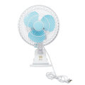 180 Adjustable Desktop Table Electric Fan High Speed Clip On Cooling Fan AC 240V