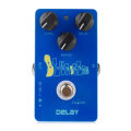 Caline CP-19 Blue Ocean Delay Guitar Effects Pedal True Bypass 25ms-600ms Delay Time