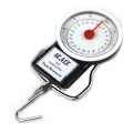 2 in 1 22KG 50LBS Portable Scale Luggage Travel Scale Hanging Suitcase Hook with 1M Flexible Rule
