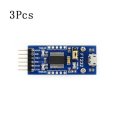 3Pcs Waveshare FT232 Module USB to Serial USB to TTL FT232RL Communication Module Micro Port Flash