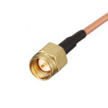 5CM SMA Male To SMA Female RG141 Extension Cable Made With Semi Rigid Cable Jack Plug Wire Connector