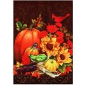 12``x18`` Autumn Pumpkin Garden Flag Elegance Fall House Halloween Banner Yard Decorations
