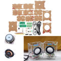 WangDaTao HU-016 DIY Mini Amplifier Audio Upgrade Version Small Amplifier Speaker Kit 3W Speaker Aud