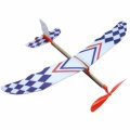 3 PCS Elastic Rubber Band Powered DIY Foam Plane Toy Kit Aircraft Model Educational Toy