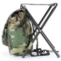 Fishing Chair Outdoor Portable Folding Stool Backpack Portable Folding Fishing Chair Backpack