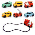 Christmas Mini Automatic Induction Magic Truck Car Line Following With Pen Kids Children Gift Toys