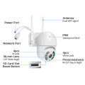 Hiseeu 3MP WiFi IP PTZ 1536p Dome ONVIF High Speed Security DSD Waterproof SD Card IP Camera Wireles