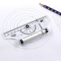 15CM Angle Parallel Ruler Pulley Orientation Multifunction Ruler DIY Hand Tool Design Drawing Studen